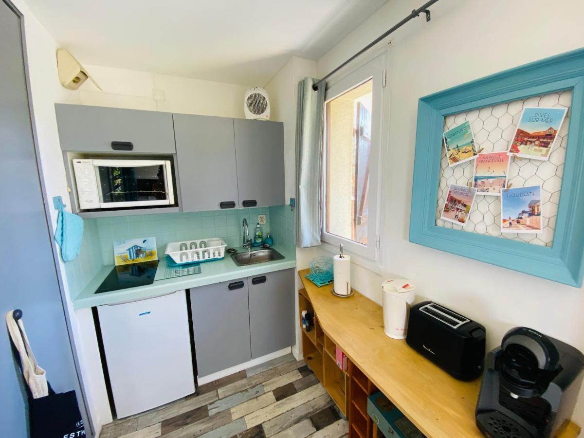 Appartamento La Petite Marjolaine à 3min à pied de la plage Merville-Franceville-Plage Esterno foto